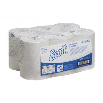 SCOTT® Essential Rollenhandtuchpapier Slimroll, 1-lagig