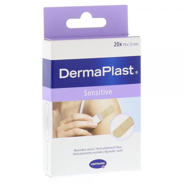 DermaPlast® sensitive Pflaster 19x72 mm 20 ST